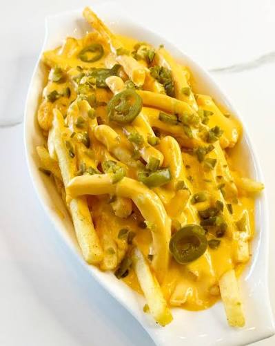 بطاطا مقلية بالجبنة
